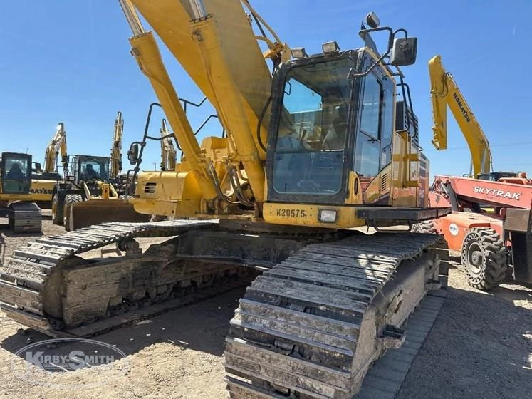 Used Excavator in yard
